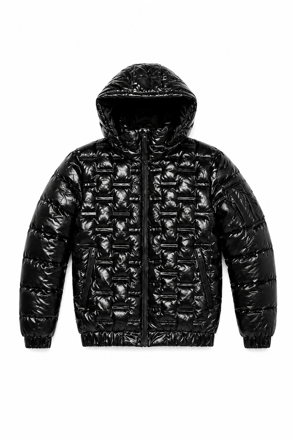 Chaqueta Puffer Black Gloss