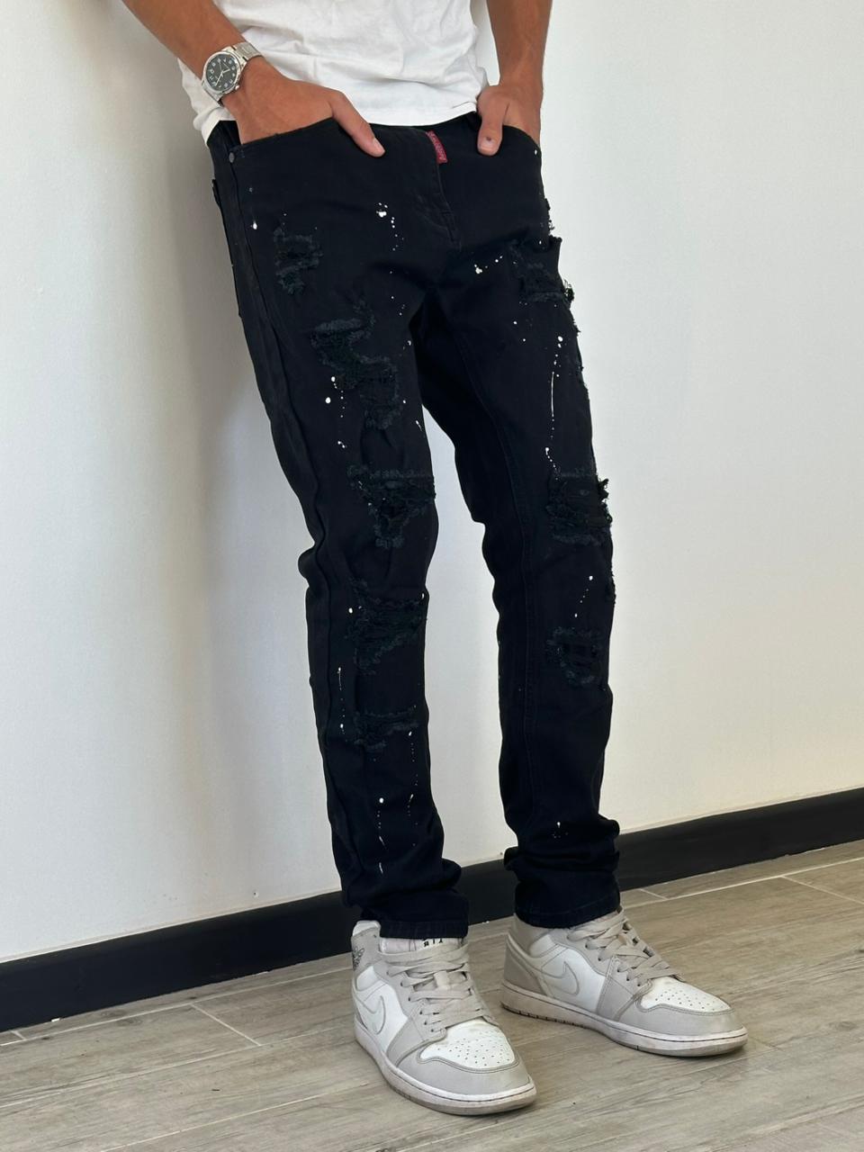 Jean M.Star Black Splatter