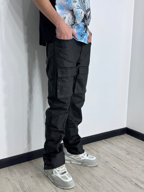 Cargo Black Waxed