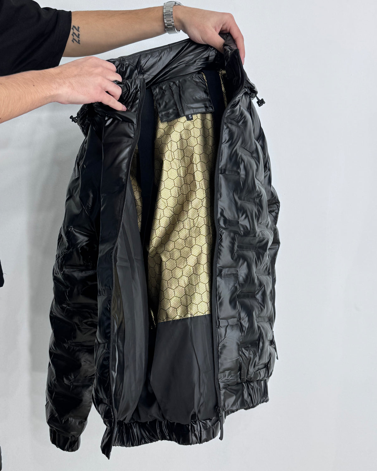 Chaqueta Puffer Black Gloss