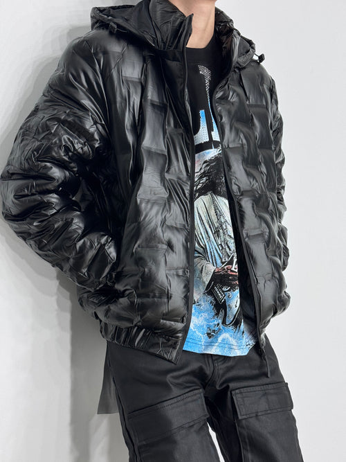 Chaqueta Puffer Black Gloss