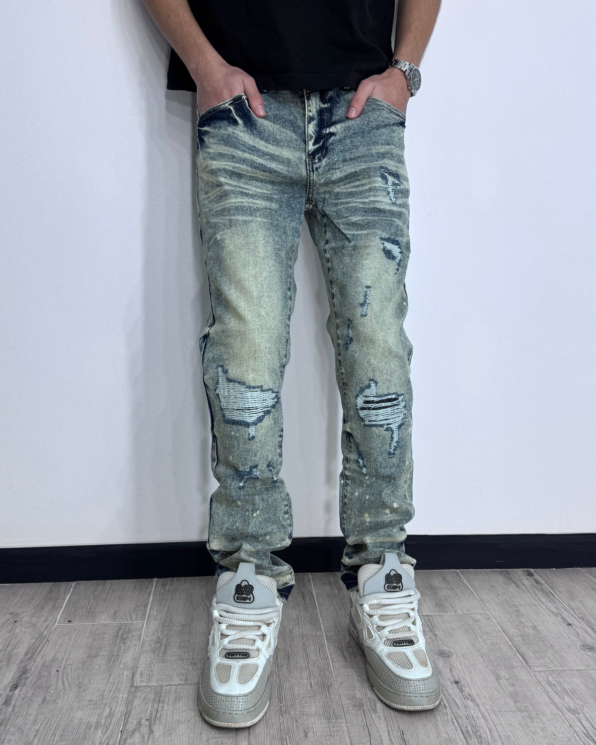 Jean Acid Wash Dirty