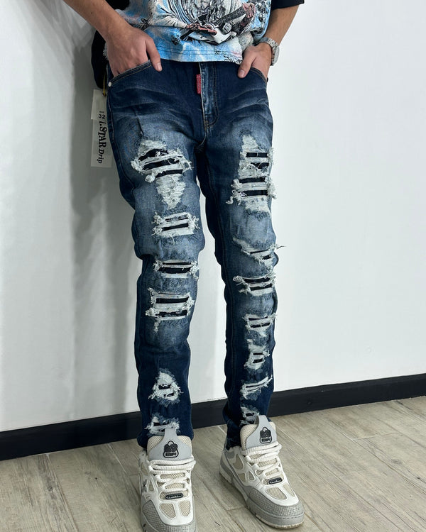 Jean Indigo Patch M.Star SVO