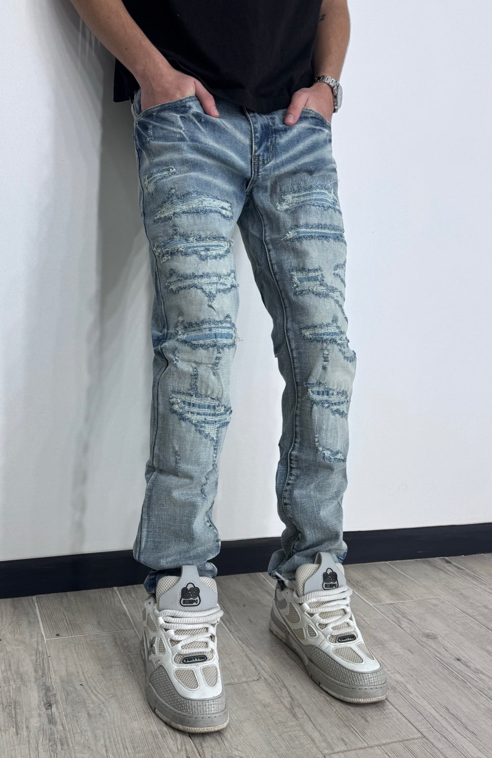 Jean Ripped Light Blue SVO